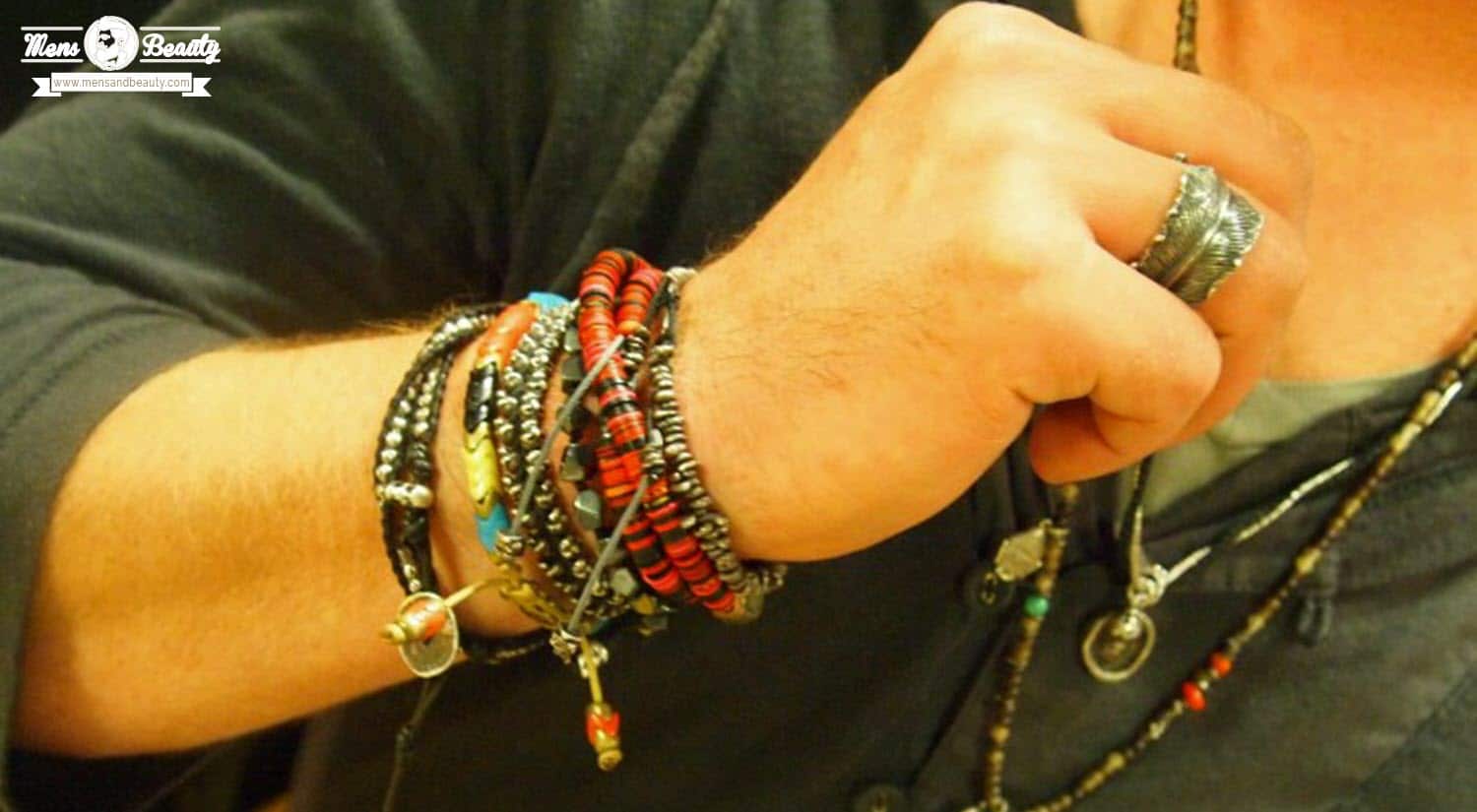 accessori abbigliamento hippies uomo gioielli fatti a mano